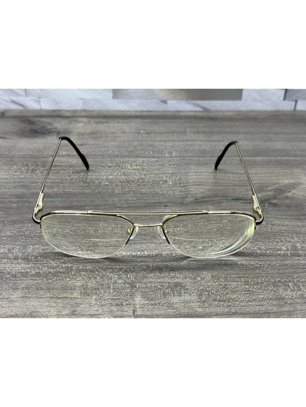 Vintage Carrera Eyeglasses 5795 80's Aviator Gold Frame 57[]18-145 Glasses Rare